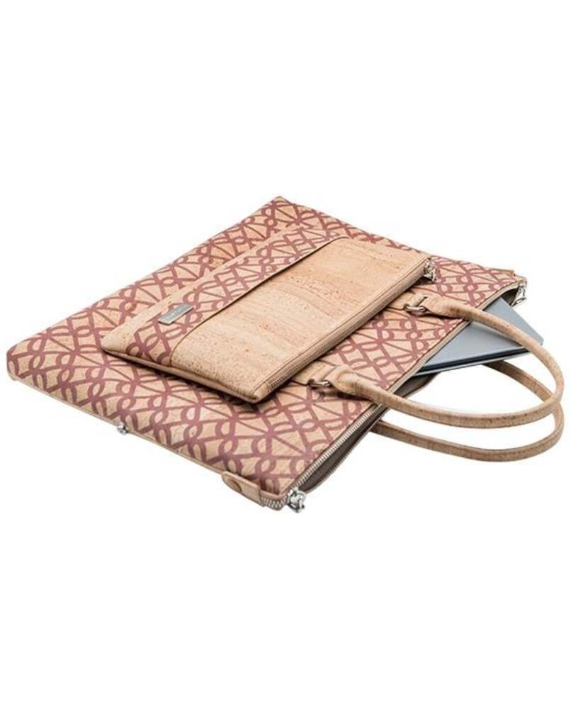 Bent & Bree Brinley Cork Convertible Bag w/ Strap